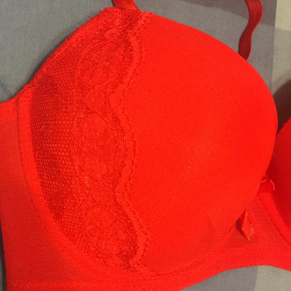 ❤️2 for $10 - New Red/Orange Bra Removable Straps - Picture 4 of 5